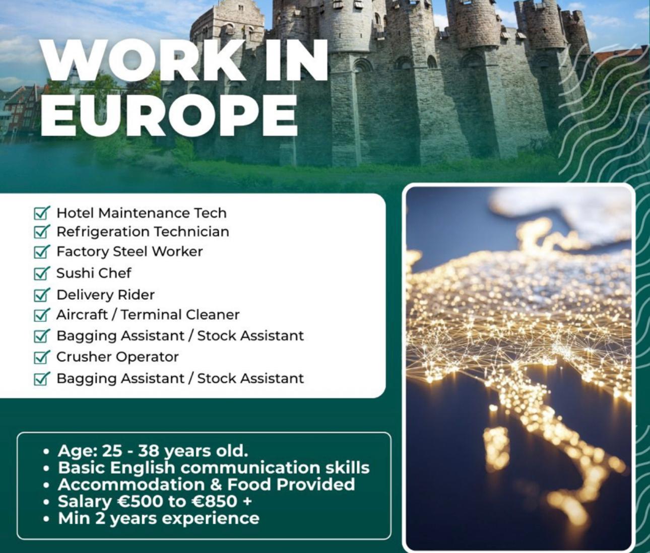 Work in Europe